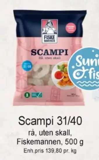 Joker Fiskemannen reker tilbud