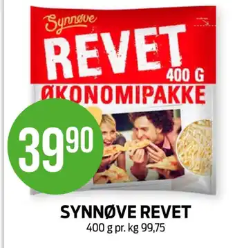 Kiwi Synnøve finden revet ost tilbud