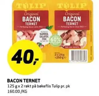 Bunnpris BACON TERNET tilbud