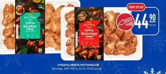Rema 1000 VINGEKLUBBER/HOTWINGS Solvinge tilbud