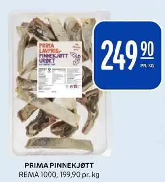 Rema 1000 PRIMA PINNEKJØTT REMA 1000 tilbud