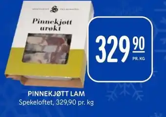 Rema 1000 PINNEKJØTT LAM Spekeloftet tilbud