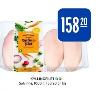 Rema 1000 KYLLINGFILET Solvinge tilbud