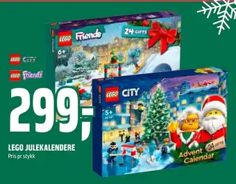 Coop Obs Lego julekalendere tilbud