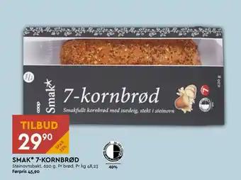 Coop Mega Smak* 7-kornbrød tilbud