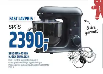 Coop Obs Spiis han-1552n kjøkkenmaskin tilbud