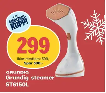 Coop Obs Grundig steamer st6150l tilbud