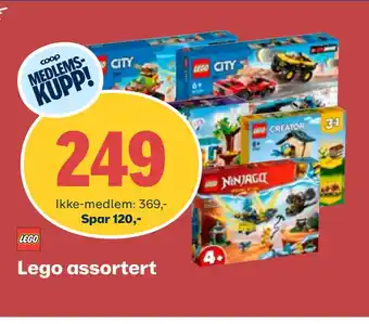 Coop Obs Lego assortert tilbud