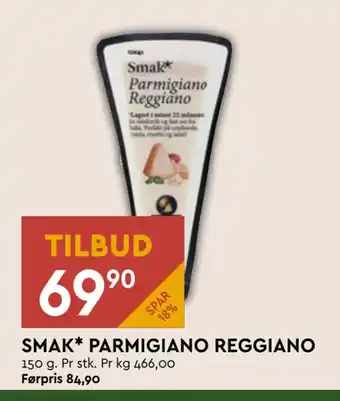Coop Mega Smak* parmigiano reggiano tilbud