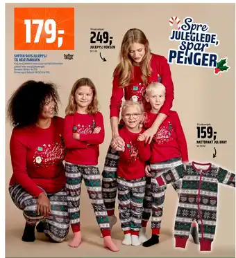 Coop Obs Softer days julepysj til hele familien tilbud