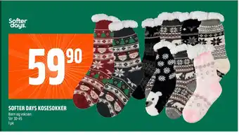 Coop Obs Softer days kosesokker tilbud
