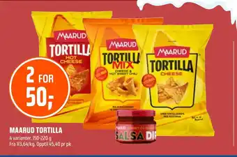 Coop Obs Maarud tortilla tilbud