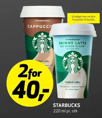 Bunnpris Starbucks tilbud
