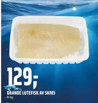 Coop Obs Grande lutefisk av skrei tilbud