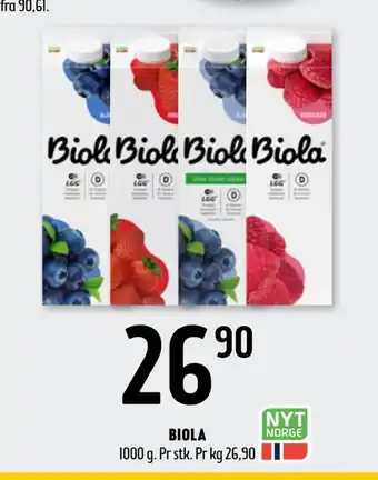 Coop Prix Biola tilbud