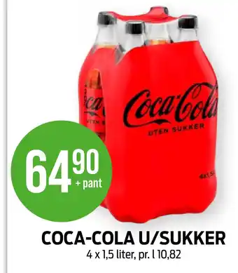 Kiwi Coca-cola u/sukker tilbud