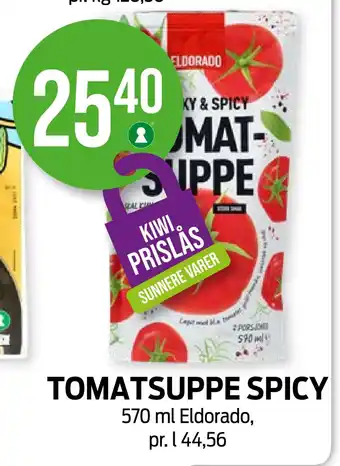 Kiwi Tomatsuppe spicy tilbud