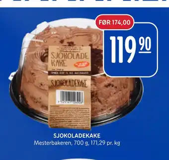 Rema 1000 Sjokoladekake tilbud
