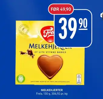Rema 1000 Melkehjerter tilbud