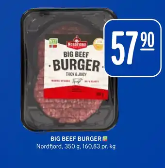 Rema 1000 Big beef burger tilbud