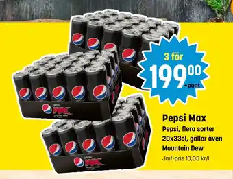 Eurocash Pepsi max tilbud