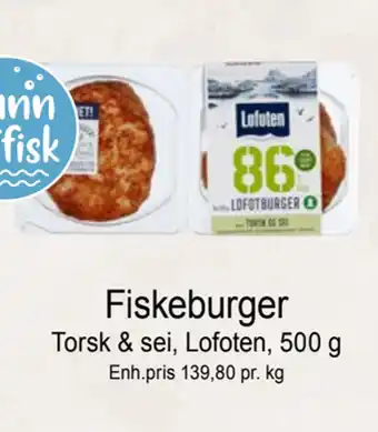 Joker Fiskeburger tilbud