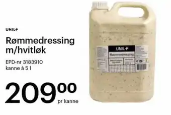 Storcash Rømmedressing m/hvitløk tilbud