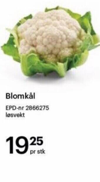 Storcash Blomkål tilbud