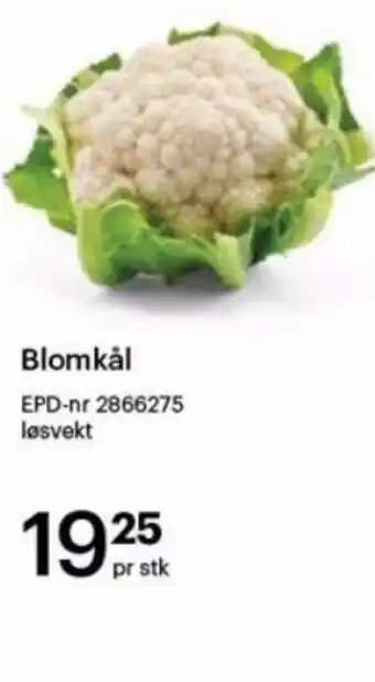 Storcash Blomkål tilbud