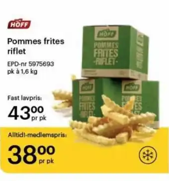 Storcash Pommes frites riflet tilbud