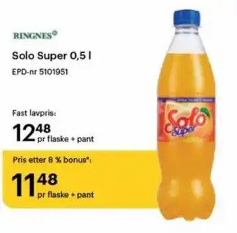 Storcash Solo Super 0,5 L tilbud