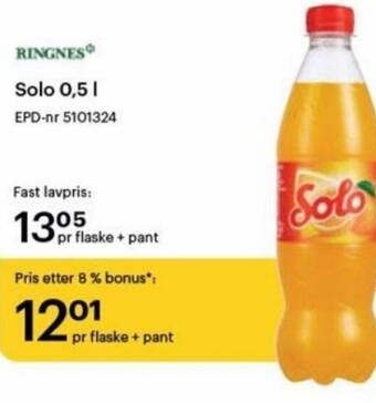 Storcash Solo 0,5 L tilbud