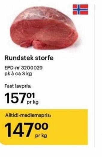 Storcash Rundstek storfe tilbud