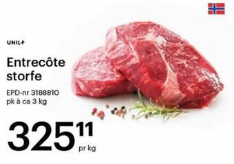 Storcash Entrecôte storfe tilbud