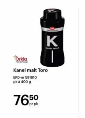 Storcash Kanel malt Toro tilbud