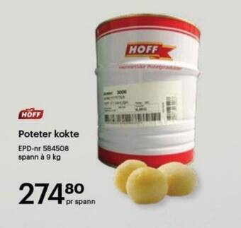 Storcash Poteter kokte tilbud
