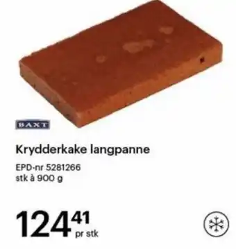 Storcash Krydderkake langpanne tilbud