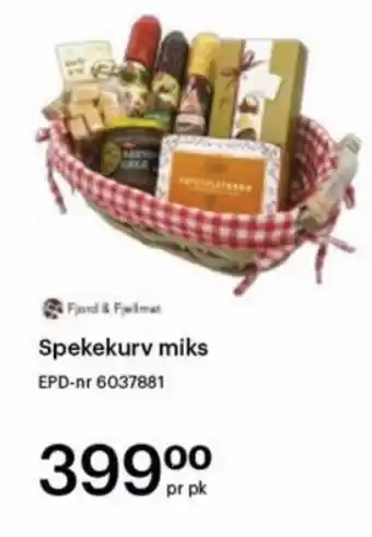 Storcash Spekekurv miks tilbud