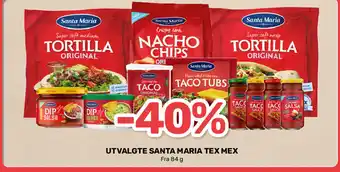 Matkroken UTVALGTE SANTA MARIA TEX MEX tilbud