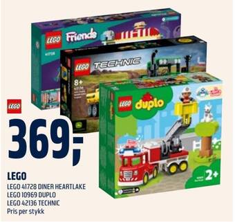 Coop Obs LEGO LEG0 41728 DINER HEARTLAKE LEGO 10969 DUPLO LEGO 42136 TECHNIC tilbud