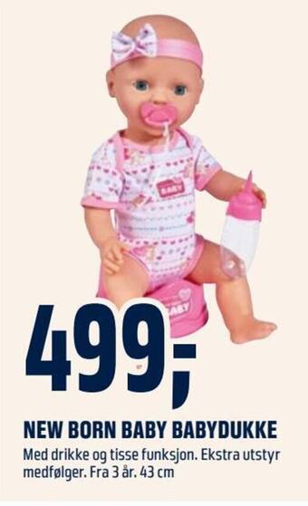 Coop Obs NEW BORN BABY BABYDUKKE tilbud