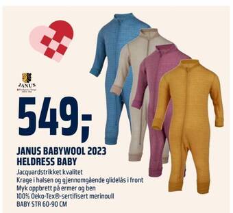 Coop Obs JANUS BABYWOOL 2023 HELDRESS BABY tilbud