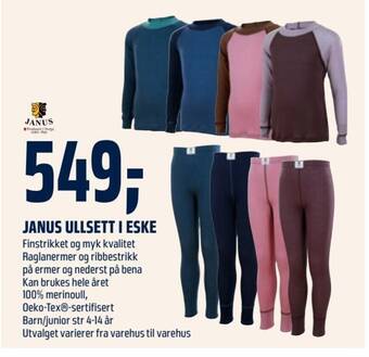 Coop Obs JANUS ULLSETT I ESKE tilbud
