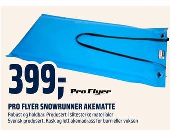 Coop Obs PRO FLYER SNOWRUNNER AKEMATTE tilbud