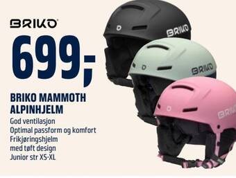 Coop Obs BRIKO MAMMOTH ALPINHJELM tilbud