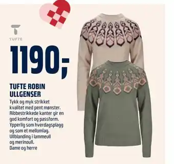 Coop Obs TUFTE ROBIN ULLGENSER tilbud