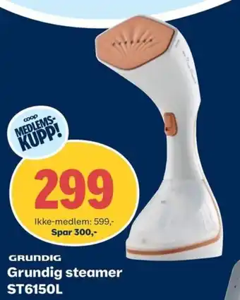 Coop Obs Grundig steamer ST6150L tilbud