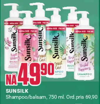 Europris SUNSILK tilbud