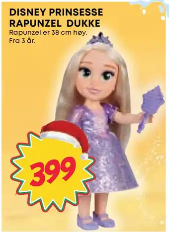 Extra Leker Disney prinsesse rapunzel dukke tilbud