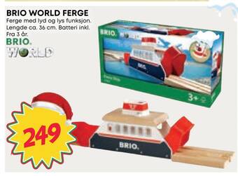 Extra Leker Brio world ferge tilbud